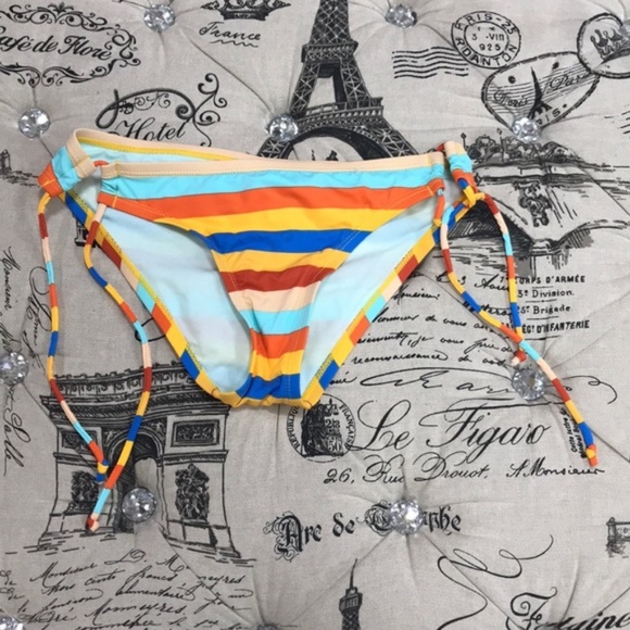 NWOT The Bikini Lab Palm Hipster Bikini Bottoms - Picture 4 of 8